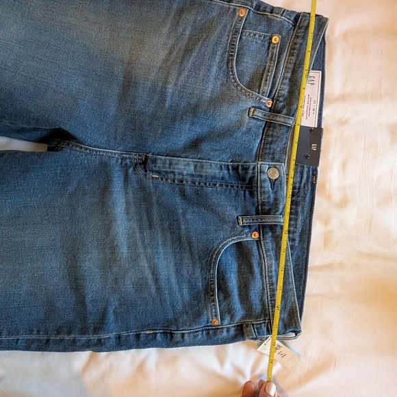 GAP High Rise kick Fit Size 33 / 16 Tall NWT - Picture 4 of 8